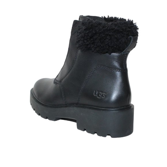 UGG Czeriesa Faux Fur Lined Ankle Booties Black Women's 8.5 NEW! - Picture 5 of 10